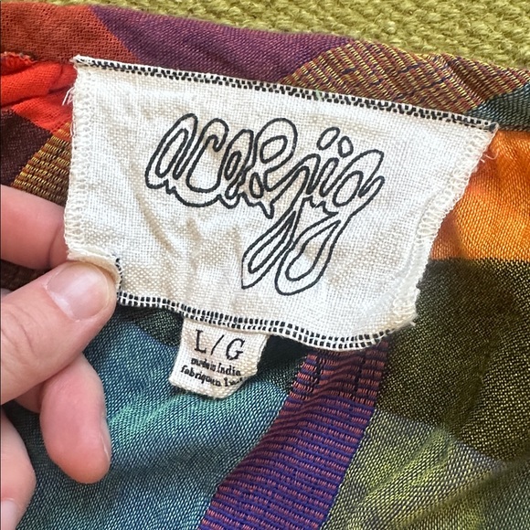 Ace & Jig Vibrant Plaid Blouse - Picture 2 of 4